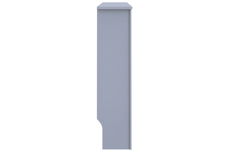 Radiatorskjuler 112x19x81 cm Mdf Antracitgrå - Grå - Hus & renovering - Klimakontrol - Opvarmning