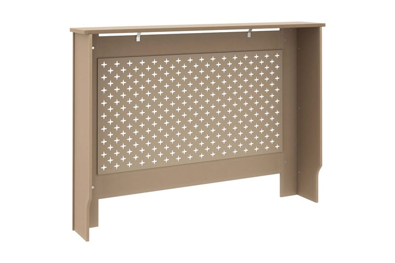 Radiatorskjuler 112x19x81 cm Mdf - Brun - Hus & renovering - Klimakontrol - Opvarmning