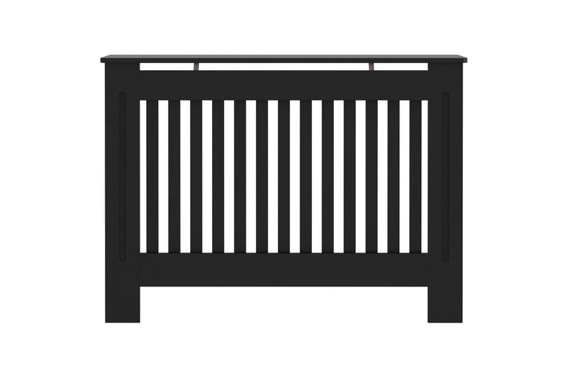 Radiatorskjuler 112x19x81 cm Mdf Sort - Sort - Hus & renovering - Klimakontrol - Opvarmning