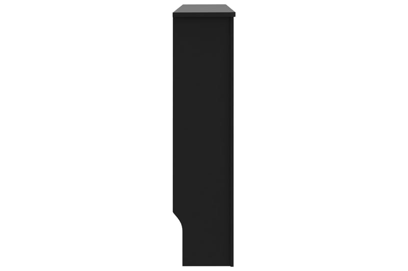 Radiatorskjuler 112x19x81 cm Mdf Sort - Sort - Hus & renovering - Klimakontrol - Opvarmning