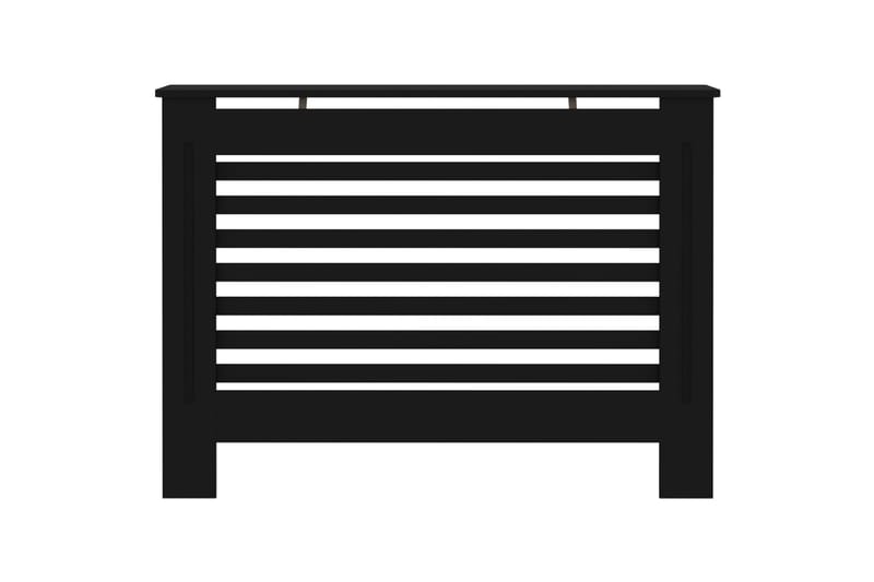Radiatorskjuler 112x19x81 cm Mdf Sort - Sort - Hus & renovering - Klimakontrol - Opvarmning