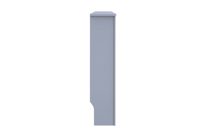 Radiatorskjuler 152x19x81 cm Mdf Antracitgrå - Grå - Hus & renovering - Klimakontrol - Opvarmning