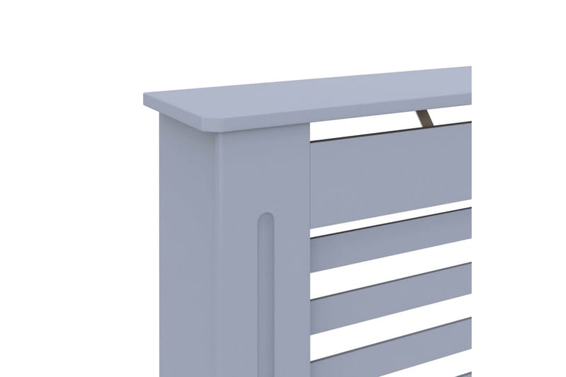 Radiatorskjuler 152x19x81 cm Mdf Antracitgrå - Grå - Hus & renovering - Klimakontrol - Opvarmning