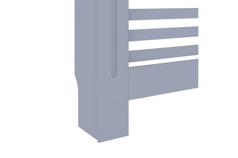 Radiatorskjuler 152x19x81 cm Mdf Antracitgrå - Grå - Hus & renovering - Klimakontrol - Opvarmning