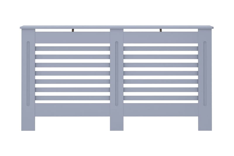 Radiatorskjuler 152x19x81 cm Mdf Antracitgrå - Grå - Hus & renovering - Klimakontrol - Opvarmning