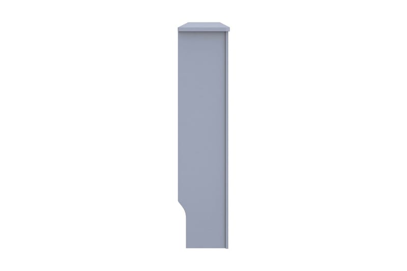 Radiatorskjuler 152x19x81 cm Mdf Antracitgrå - Grå - Hus & renovering - Klimakontrol - Opvarmning