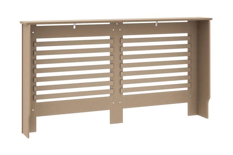 Radiatorskjuler 152x19x81 cm Mdf - Brun - Hus & renovering - Klimakontrol - Opvarmning