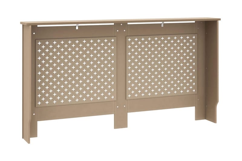 Radiatorskjuler 152x19x81 cm Mdf - Brun - Hus & renovering - Klimakontrol - Opvarmning