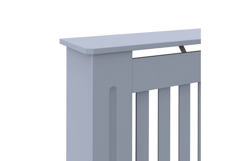 Radiatorskjuler 172x19x81 cm Mdf Antracitgrå - Grå - Hus & renovering - Klimakontrol - Opvarmning