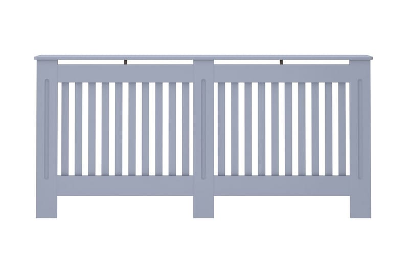 Radiatorskjuler 172x19x81 cm Mdf Antracitgrå - Grå - Hus & renovering - Klimakontrol - Opvarmning