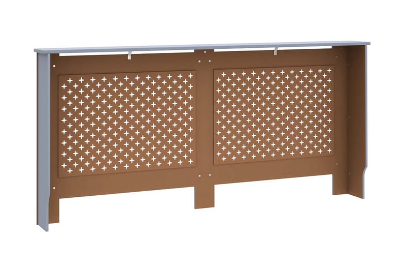 Radiatorskjuler 172x19x81 cm Mdf Antracitgrå - Grå - Hus & renovering - Klimakontrol - Opvarmning