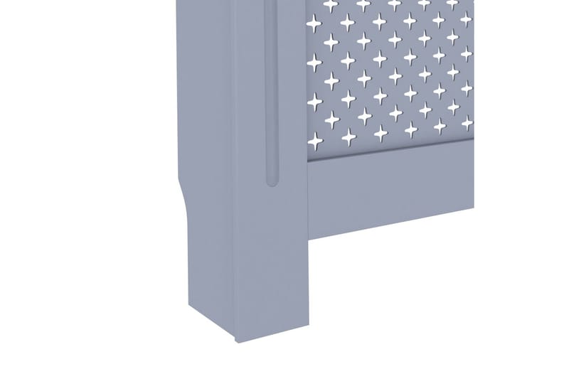 Radiatorskjuler 172x19x81 cm Mdf Antracitgrå - Grå - Hus & renovering - Klimakontrol - Opvarmning