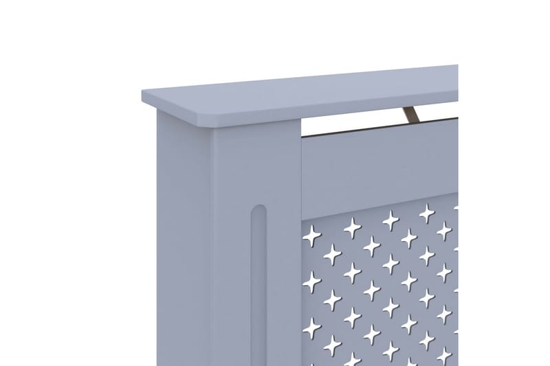 Radiatorskjuler 172x19x81 cm Mdf Antracitgrå - Grå - Hus & renovering - Klimakontrol - Opvarmning