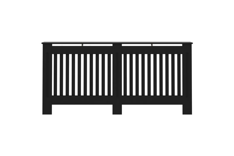 Radiatorskjuler 172x19x81 cm Mdf Sort - Sort - Hus & renovering - Klimakontrol - Opvarmning