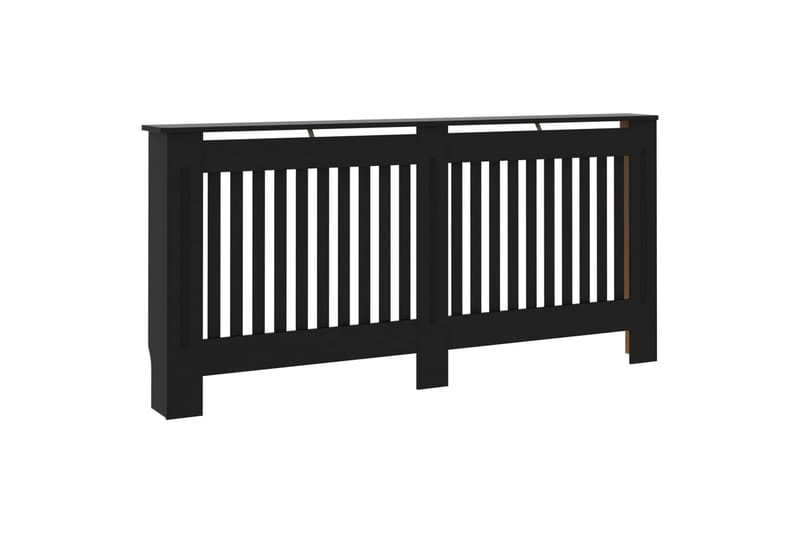 Radiatorskjuler 172x19x81 cm Mdf Sort - Sort - Hus & renovering - Klimakontrol - Opvarmning