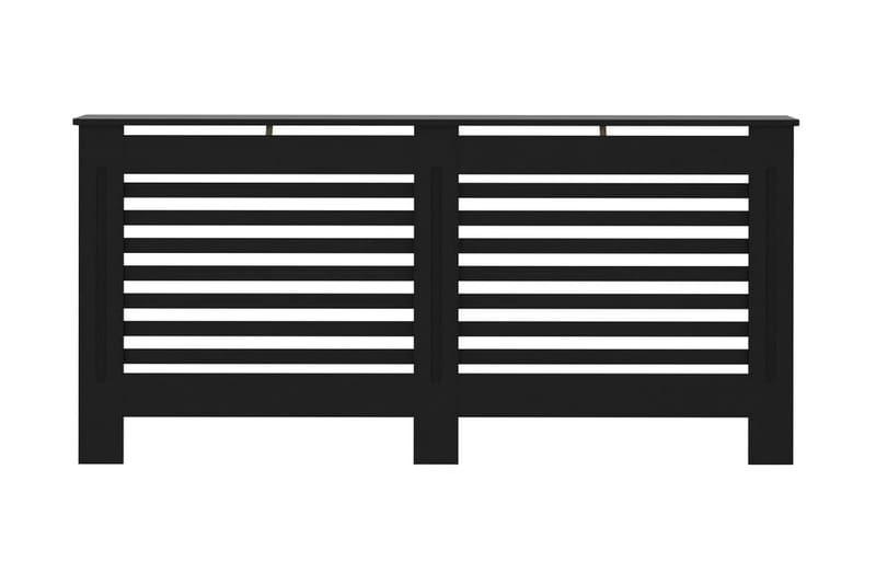 Radiatorskjuler 172x19x81 cm Mdf Sort - Sort - Hus & renovering - Klimakontrol - Opvarmning