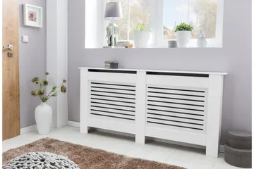 Wiemann Opbevaringsskab 152x19 cm - Hvid - Hus & renovering - Klimakontrol - Opvarmning