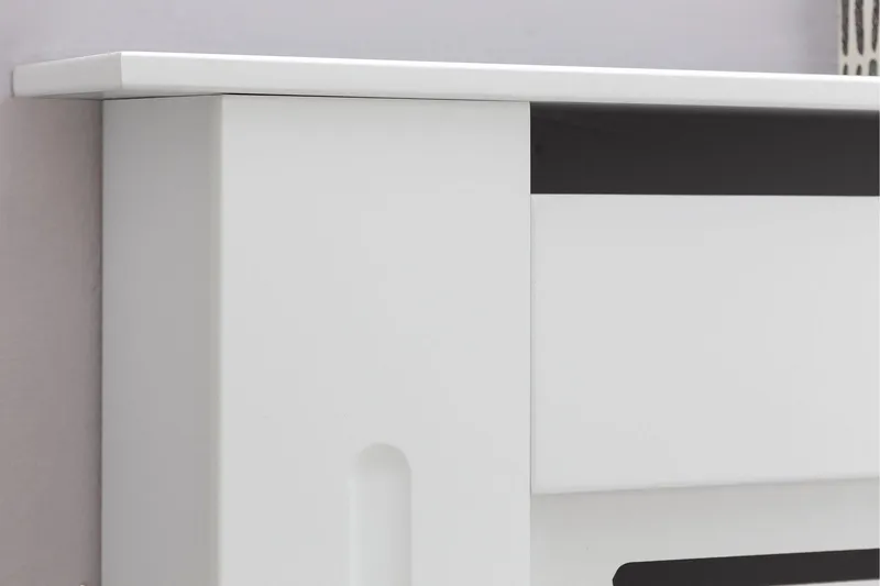 Wiemann Opbevaringsskab 152x19 cm - Hvid - Hus & renovering - Klimakontrol - Opvarmning