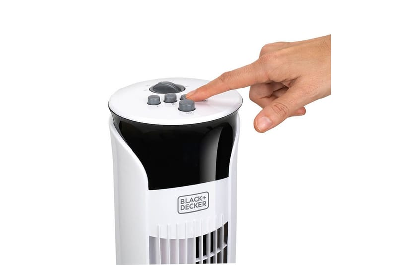 Søjleventilator Black+Decker Hvid 81 cm - 81 cm - Hus & renovering - Klimakontrol - Ventilatorer