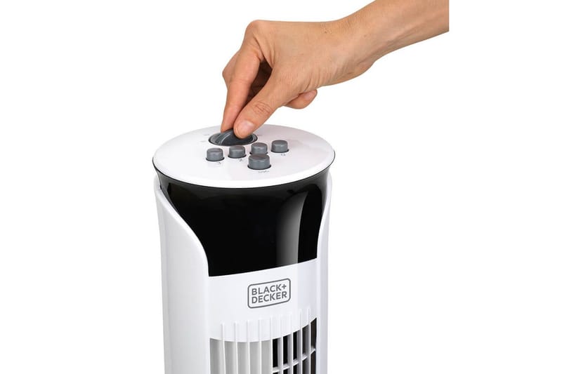 Søjleventilator Black+Decker Hvid 81 cm - 81 cm - Hus & renovering - Klimakontrol - Ventilatorer