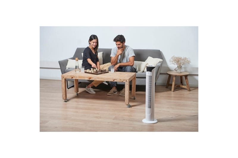 Søjleventilator Black+Decker Hvid 81 cm - 81 cm - Hus & renovering - Klimakontrol - Ventilatorer