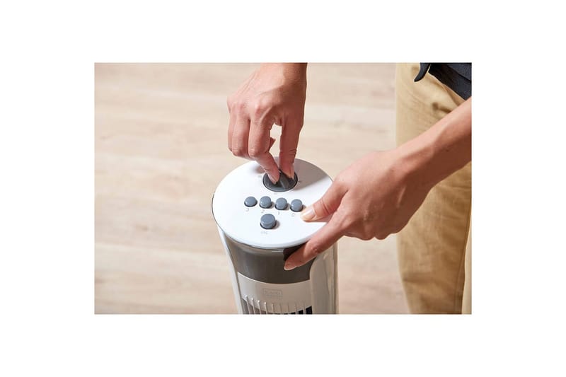 Søjleventilator Black+Decker Hvid 81 cm - 81 cm - Hus & renovering - Klimakontrol - Ventilatorer