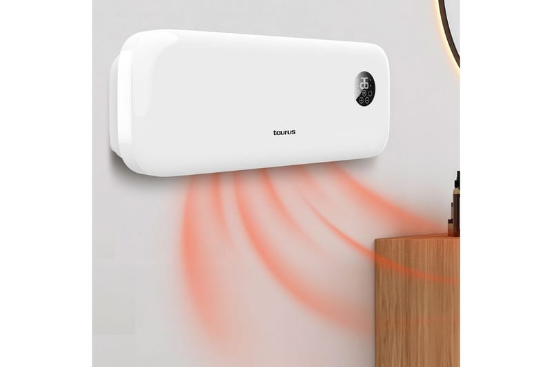 Vægblæservarmer Taurus RCMB22 - Hvid - Hus & renovering - Klimakontrol - Opvarmning