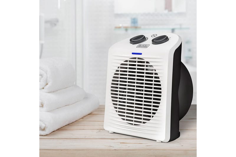 Varmeblæser Black+Decker 2000W Hvid - Hus & renovering - Klimakontrol - Opvarmning