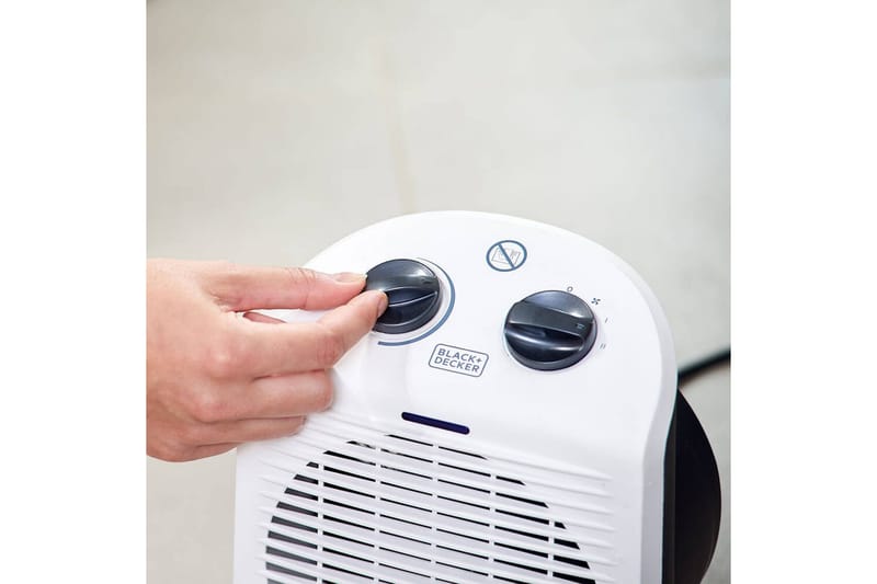 Varmeblæser Black+Decker 2000W Hvid - Hus & renovering - Klimakontrol - Opvarmning