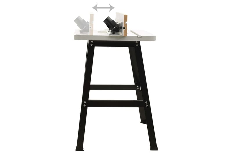 fræserbord 81x61x88 cm stål og MDF - Hus & renovering - Værktøj & maskiner - Elværktøj