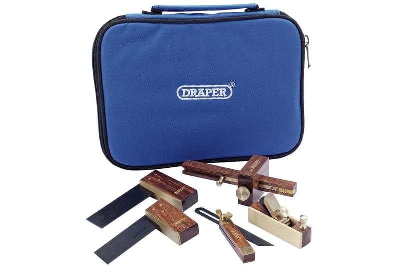 Draper Tools mini-værktøjssæt til træarbejde 5 dele - Værktøjssæt