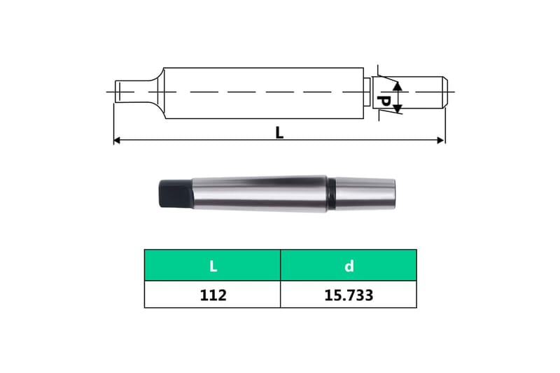 Borepatron M. Quick Release-Funktion Mt2-B16 13 Mm - Hus & renovering - Værktøj & maskiner - Maskine- og værktøjstilbehør