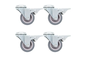 drejehjul med bolthul 32 stk. 50 mm - Opbevaring - Opbevaring til småting - Kurve & kasser - Kasser