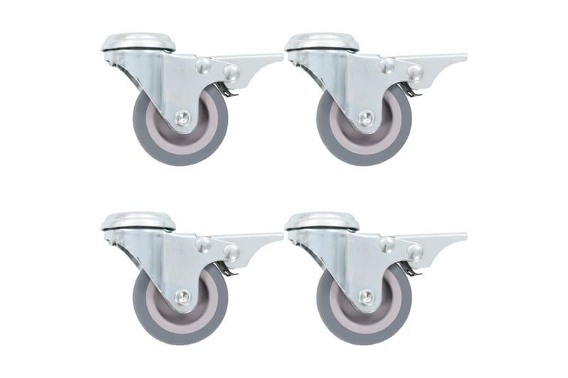drejehjul med bolthul 32 stk. 50 mm - Opbevaring - Opbevaring til småting - Kurve & kasser - Kasser