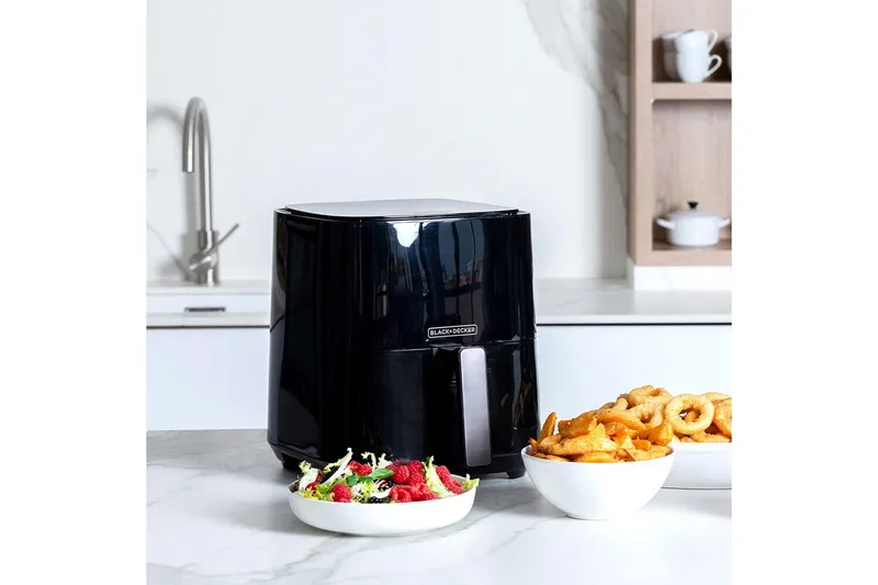 Air Fryer Black+Decker 1450W 5L - Sort - Husholdning - Køkkenmaskiner