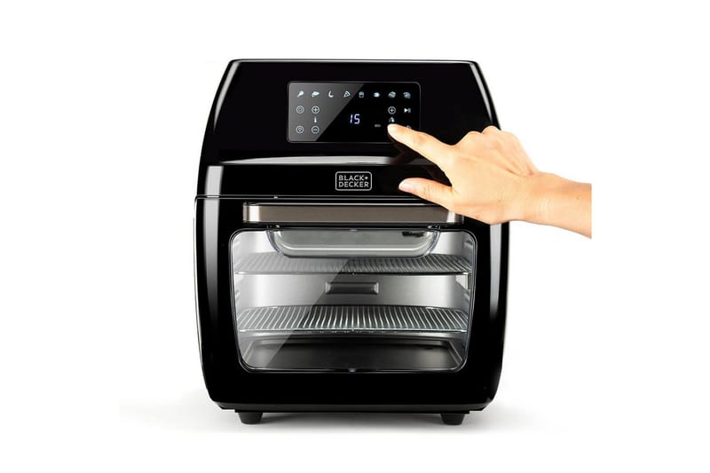 Air Fryer Black+Decker Ovn 1700W 12L - Sort - Husholdning - Køkkenmaskiner