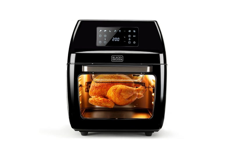 Air Fryer Black+Decker Ovn 1700W 12L - Sort - Husholdning - Køkkenmaskiner