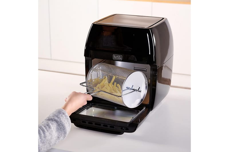 Air Fryer Black+Decker Ovn 1700W 12L - Sort - Husholdning - Køkkenmaskiner