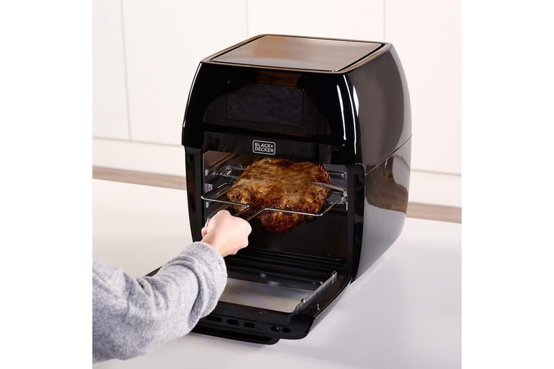 Air Fryer Black+Decker Ovn 1700W 12L - Sort - Husholdning - Køkkenmaskiner