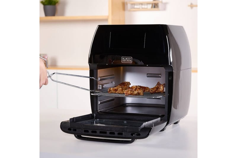 Air Fryer Black+Decker Ovn 1700W 12L - Sort - Husholdning - Køkkenmaskiner
