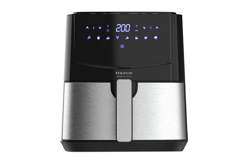 Air Fryer Taurus 1450W 5L, Sort||Grå