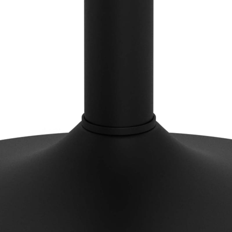 Barbord HOME4YOU Ibiza D60x105 cm sort ask - sort ask - Husholdning - Bar & vin - Barmøbler