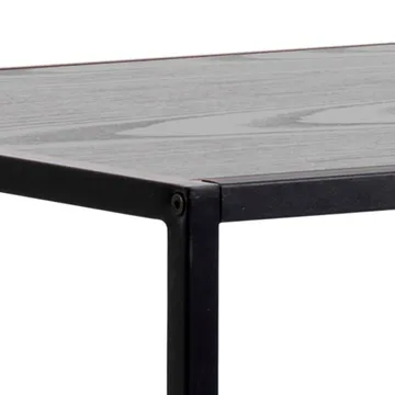 Barbord HOME4YOU Seaford 120x60x105 cm Sort - sort ask - Husholdning - Bar & vin - Barmøbler