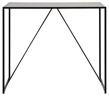 Barbord HOME4YOU Seaford 120x60x105 cm Sort - sort ask - Husholdning - Bar & vin - Barmøbler