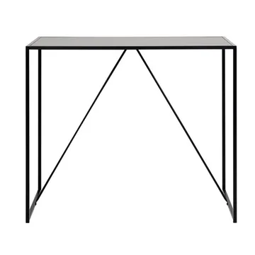 Barbord HOME4YOU Seaford 120x60x105 cm Sort - sort ask - Husholdning - Bar & vin - Barmøbler