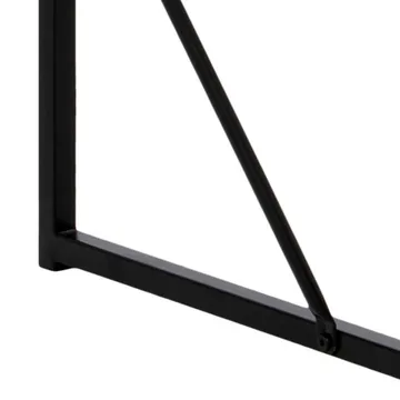 Barbord HOME4YOU Seaford 120x60x105 cm Sort - sort ask - Husholdning - Bar & vin - Barmøbler