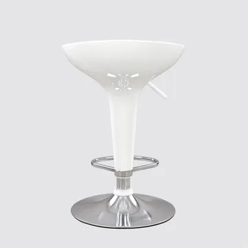 Barstol HOME4YOU Amigo 120x40xh85 cm, Melamin eg - hvid - Husholdning - Bar & vin - Barmøbler