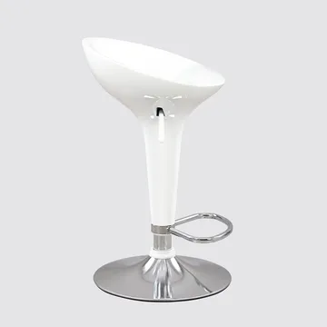 Barstol HOME4YOU Amigo 120x40xh85 cm, Melamin eg - hvid - Husholdning - Bar & vin - Barmøbler