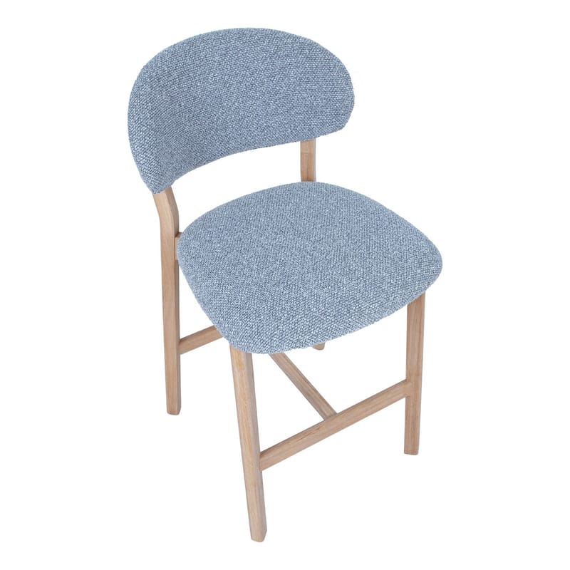 Barstol HOME4YOU Bless 106x40xh76 cm, Eg - grå - Husholdning - Bar & vin - Barmøbler