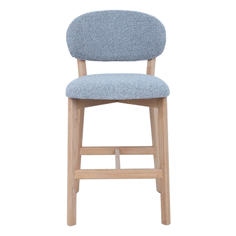 Barstol HOME4YOU Bless 106x40xh76 cm, Eg - grå - Husholdning - Bar & vin - Barmøbler